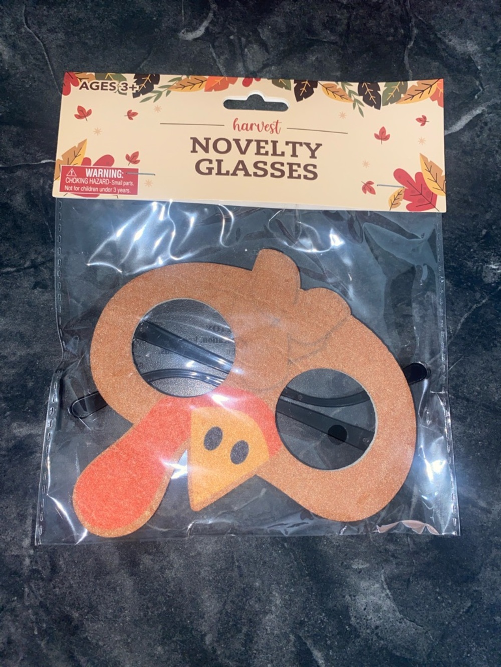 Harvest Novelty Turkey 🦃 Glasses